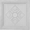 Ekena Millwork 23.87 x 23.87 x 2.5 in. Nestor Ceiling Tile CT24X24NE